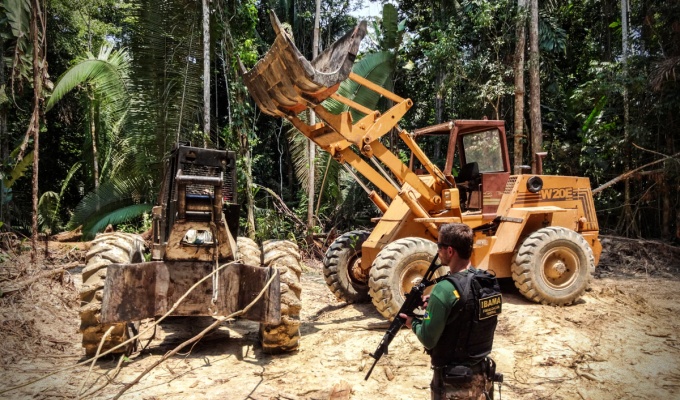 BNDES empresta milhões desmatadores Amazônia fazendeiros tratores