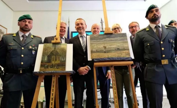 história roubo duas pinturas mais queridas Van Gogh