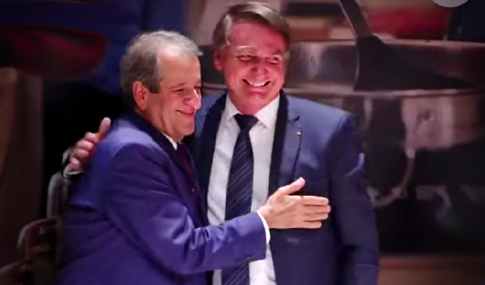 Governo decreta sigilo visitas Valdemar Costa Neto Bolsonaro