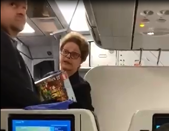 dilma rousseff avião