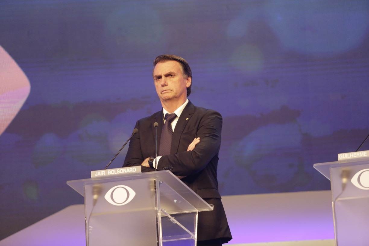Bolsonaro participou do debate da Band em 2018
