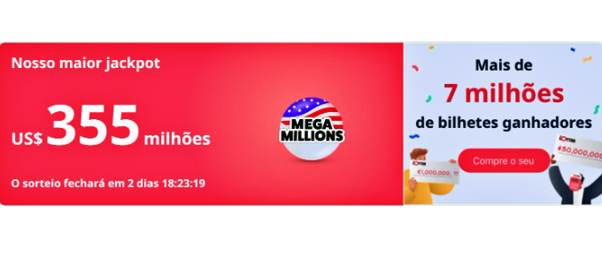 Mega Millions Prêmio acumula próximo concurso pagar bilhão