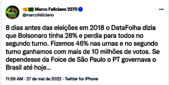 Pesquisas erraram tudo 2018 Bolsonaro Relembre Eleições bolsonaro urnas 