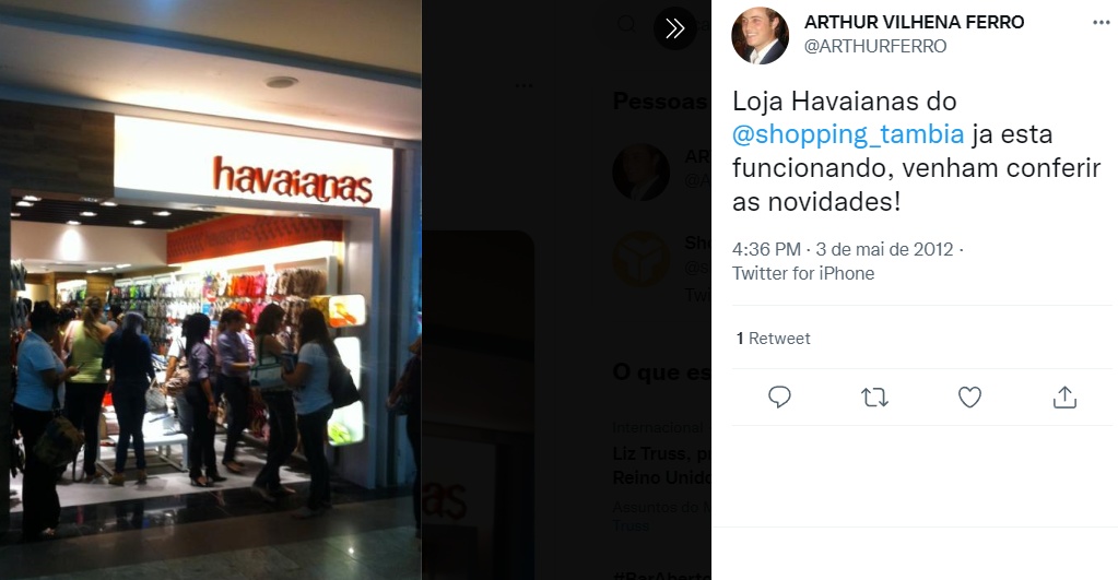 Lojistas franquias shoppings Nordeste manda mensagem ameaçando prestadores serviços
