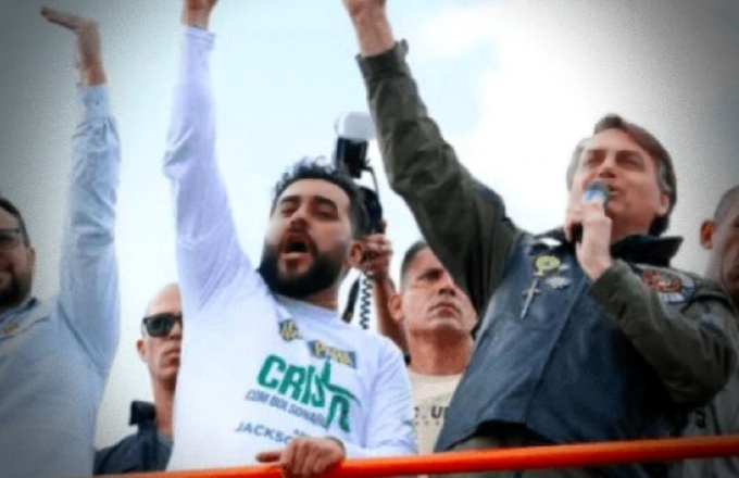 Evangélico líder motociata incentiva crimes Matar quebrar urnas