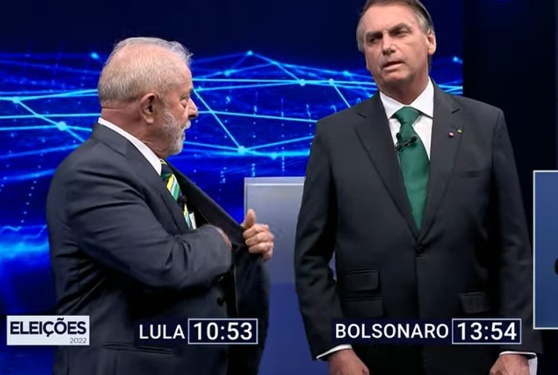 lula mostra papel debate band