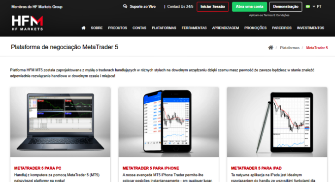 melhor plataforma negociação forex Metatrader 