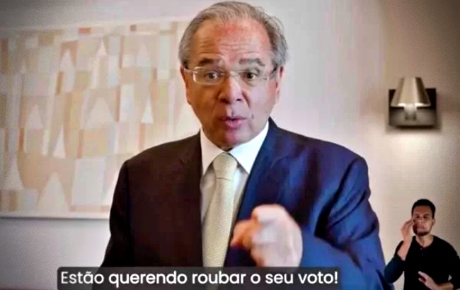 Roubamos menos Paulo Guedes maior cabo eleitoral Lula