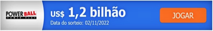 jackpot Powerball EUA acumula mais bilhões