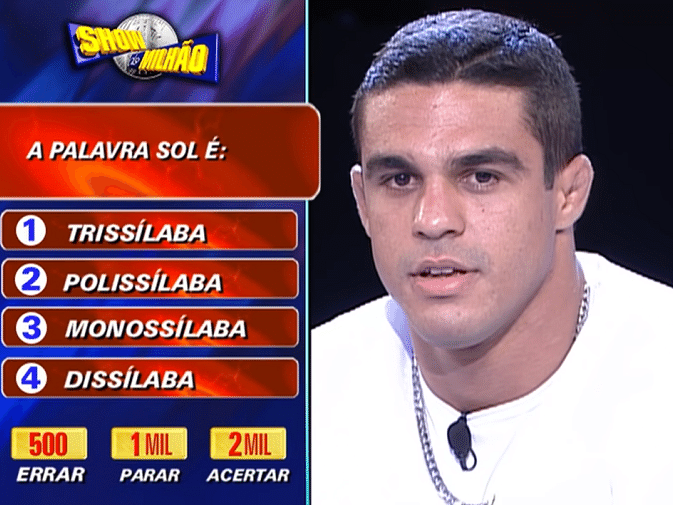 vitor belfort show do milhao