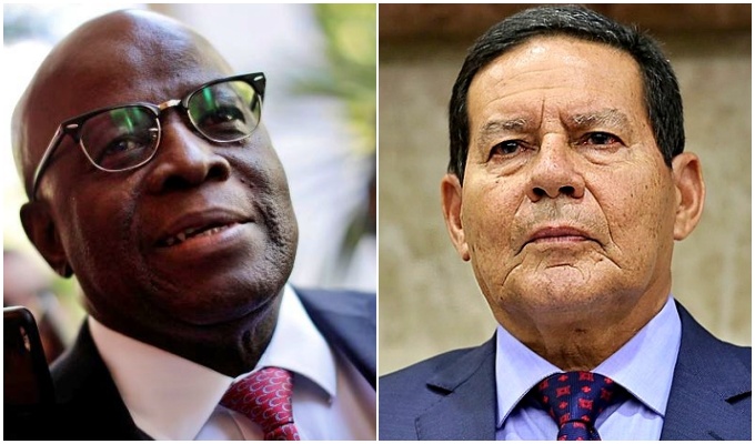 Joaquim Barbosa hipocrisia Hamilton Mourão chefe exercito forças armadas