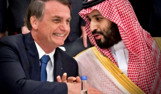 Bolsonaro vai entregar presentes Arábia Saudita dor coração