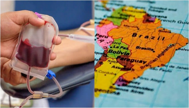 Irlanda Austrália Singapura consideram brasileiros não elegíveis doação sangue