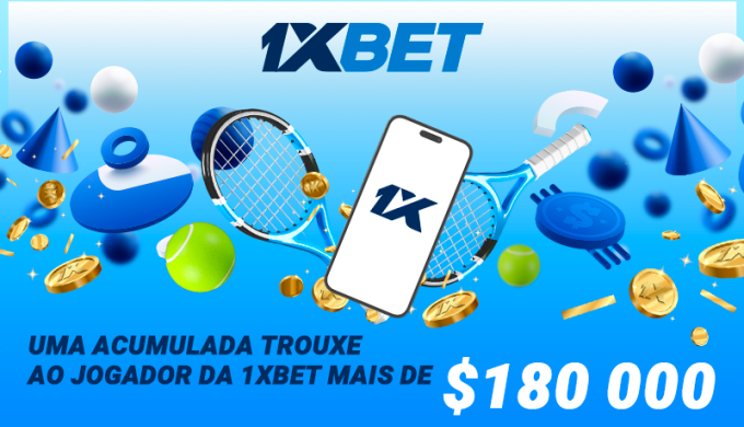 Game set match como cliente 1xBet ganhou mais 