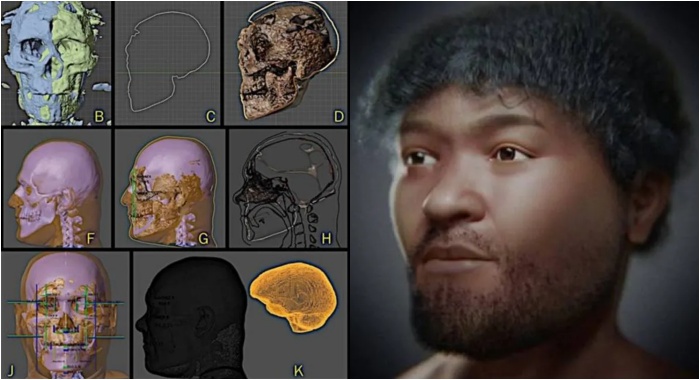 homem viveu mil anos reconstrução facial feita brasileiros
