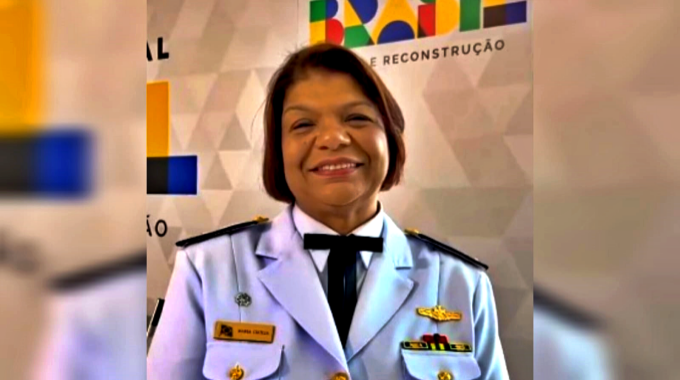 Maria Cecília da Silva promovida torna almirante negra história Marinha
