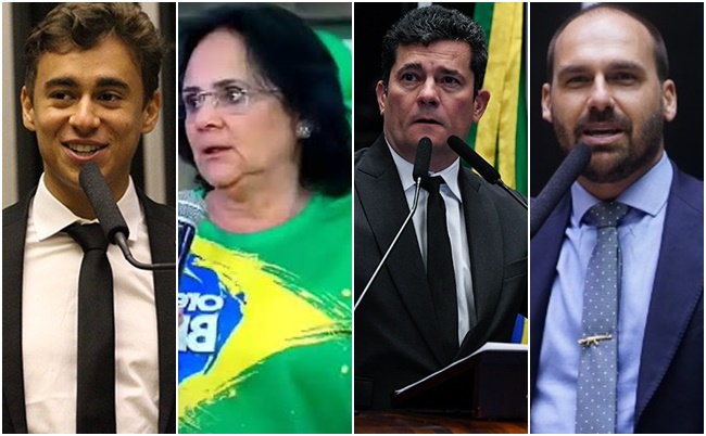 parlamentares direita influentes redes
