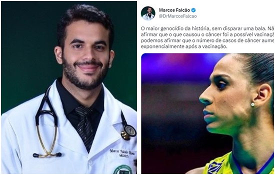O médico alagoano Marcos Falcão