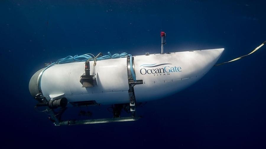 Submersível da Oceangate titanic