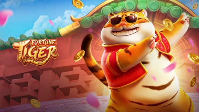 Tigre mascote do Fortune Tiger dançando pg soft