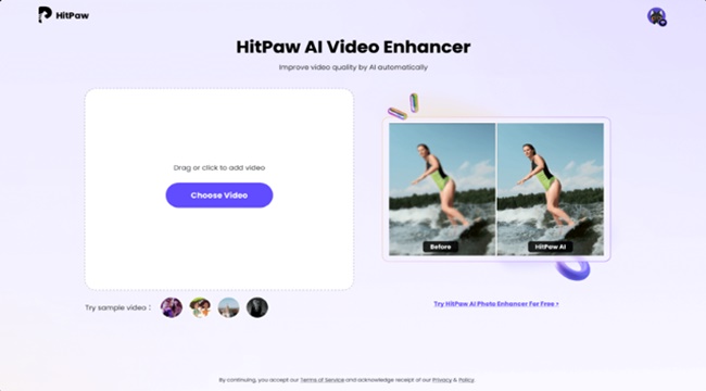 HitPaw Video Enhancer ferramenta online transformará vídeos tecnologia