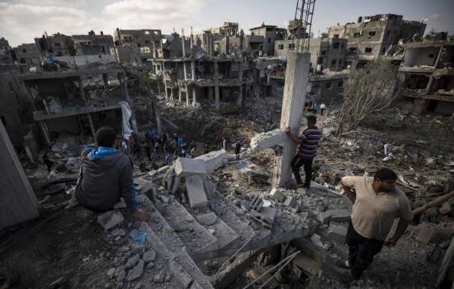 Israel bombardeia hospitais escolas Gaza mais mil prédios foram atingidos