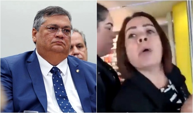 Flávio Dino rebate mulher atacou brasileira Portugal Devolvam nosso ouro estaremos quites