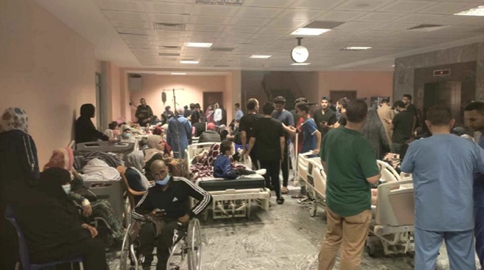 Israel bombardeia único hospital contra câncer Faixa de Gaza