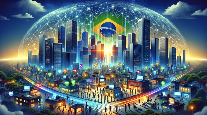 internet Brasil Desenvolvimento Impacto Negócios Online Qualidade Vida