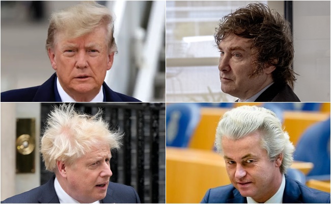 Por que líderes extrema-direita usam cabelos cada vez mais bizarros