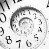 Hoka Hey Clock in an infinite spiral