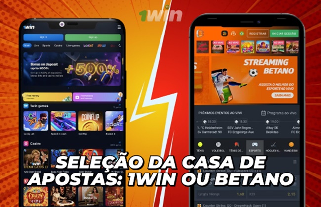 Seleção Casa Apostas 1Win Betano jogos internet