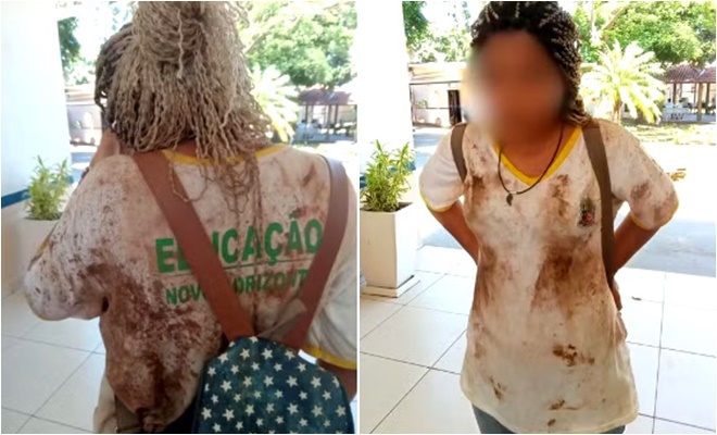 Alunos racistas atacaram colega negra trocados sala escola