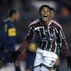 Thiago Silva - Fluminense x Boca Juniors/2008 - foto: AFP