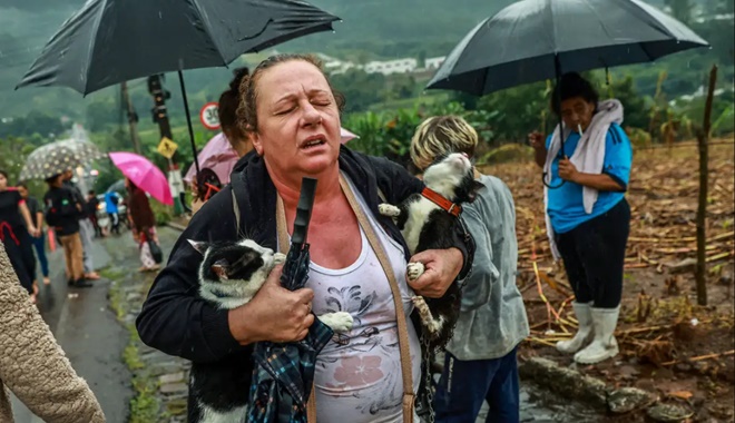 Cerca municípios RS já foram afetados pelos temporais