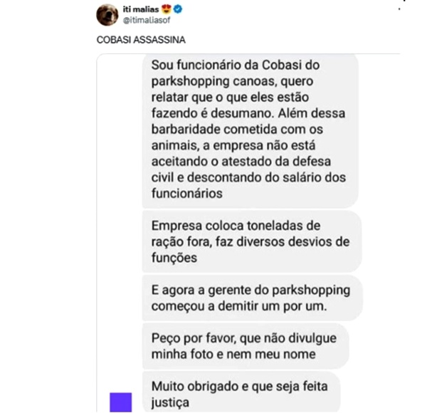 Cobasi confirma todos animais loja morreram afogados Porto Alegre