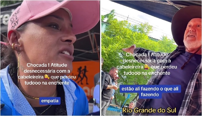 Vítima chuvas RS humilhada desabafa Preto pobre não têm vez