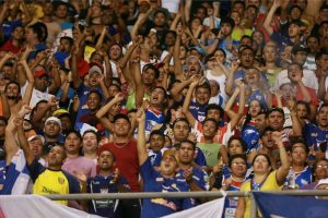 Águia de Marabá x Fluminense, no Mangueirão, em 2009 – Foto: Marcelo Seabra