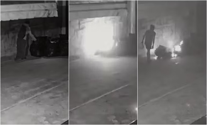 Vídeo mostra homem tentando atear fogo mulher situação rua zona sul SP