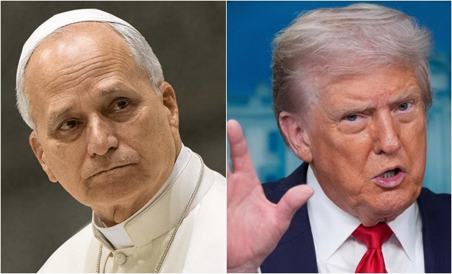 Trump reage discurso Papa Leão XIV Vaticano conter crise