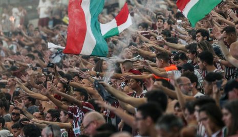 Imagem: torcida do Fluminense, 2019 (reprodução/internet)