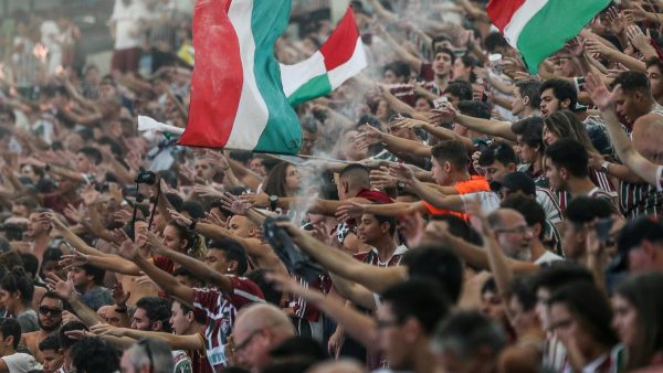 Imagem: torcida do Fluminense, 2019 (reprodução/internet)