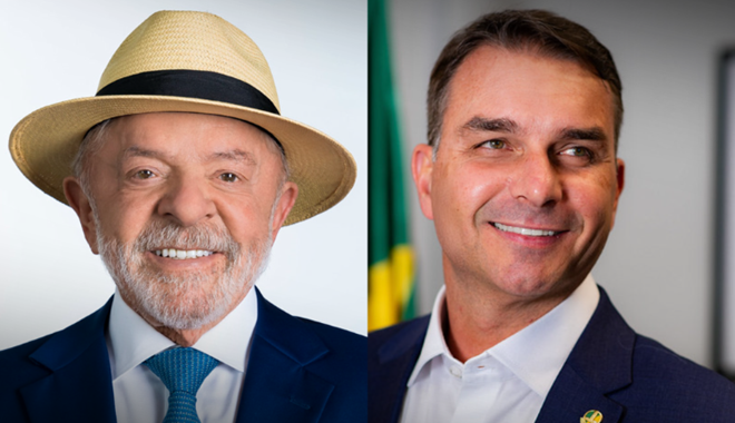 CNT/MDA Flávio Bolsonaro Lula faltando dias eleição nova pesquisa